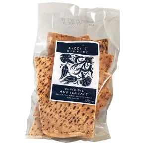 Ricci's Olive Oil Sea Salt Crackers 120g