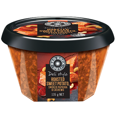 Red Rock Deli Roasted Sweet Potato, Paprika & Cashew Dip 135g