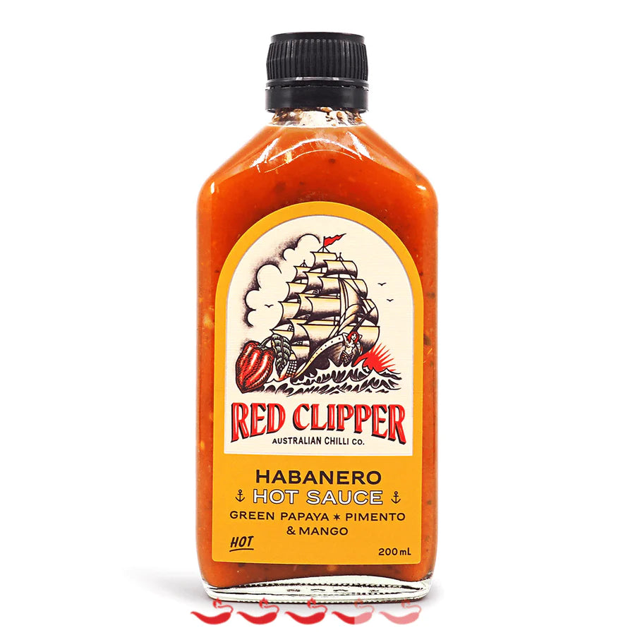 Red Clipper Habanero Green Papaya, Mango & Pimento 200ml