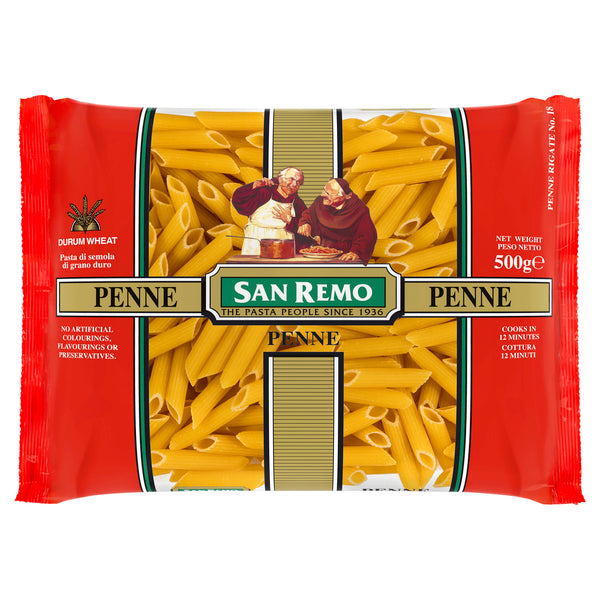 San Remo Penne Pasta No 18 500g