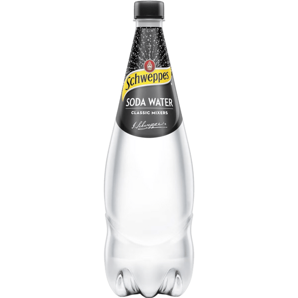 Schweppes Soda Water 1.1l
