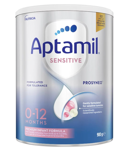 Aptamil Prosyneo Sensitive Baby Infant Formula From 0-12 Months 900g