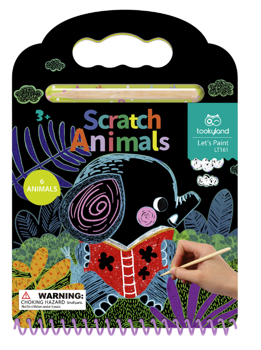 Scratch Art Pad - Animals