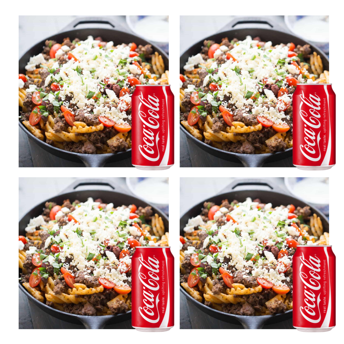 Family Deal 1 - Greek Style Pulled Beef Loaded Fries Meals (4)