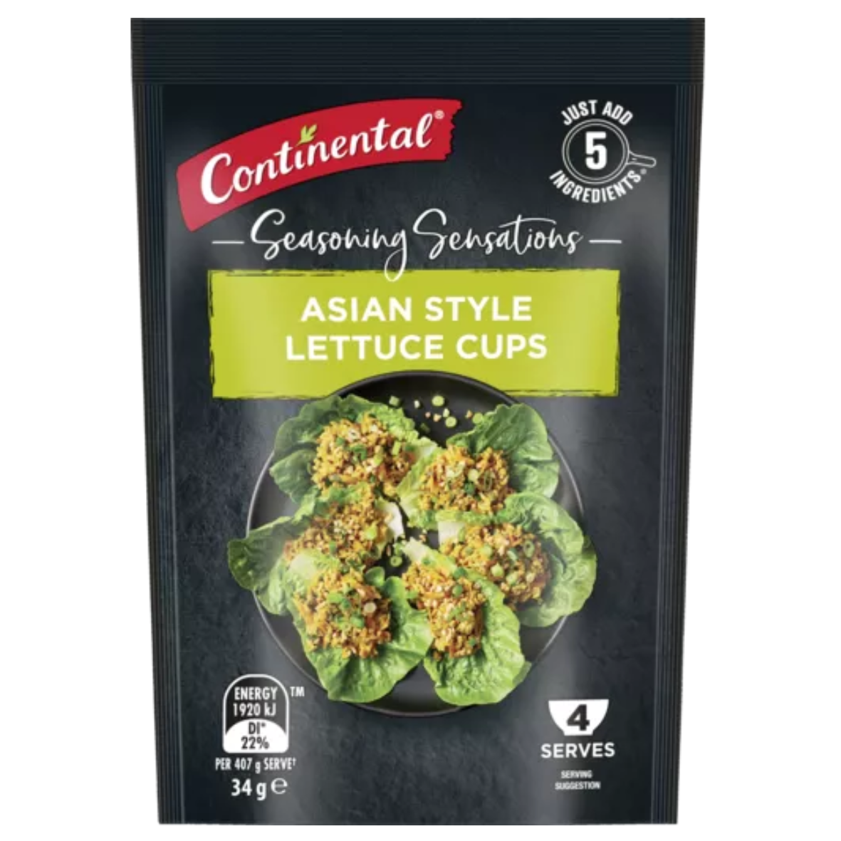 Continental Recipe Base Asian Lettuce Cup 34g