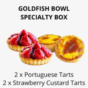 Goldfish Bowl Specialty Box of 4 Tarts