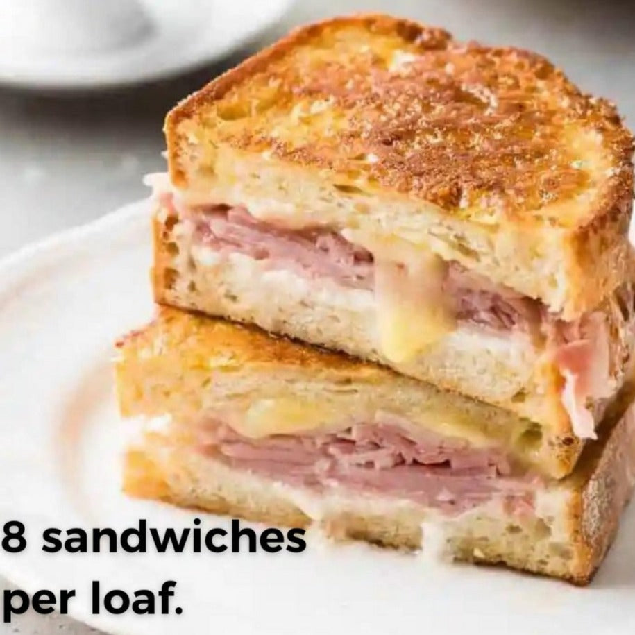 Loaf of Ham & Cheese Sandwiches