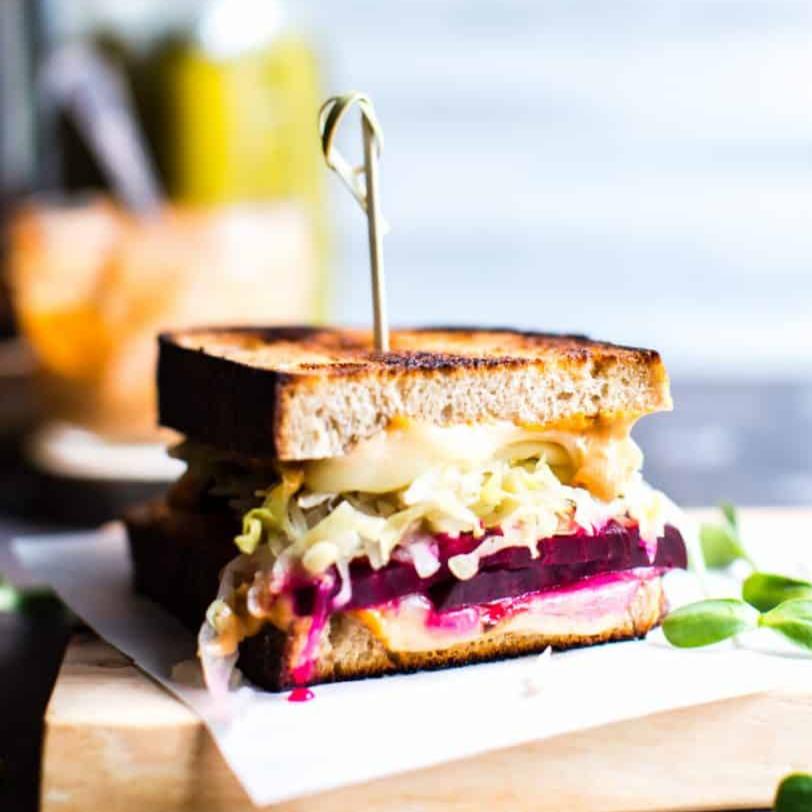 Beetroot Reuben Sandwich