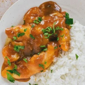 C&Co Portugese Apricot Chicken with Rice Made for 2