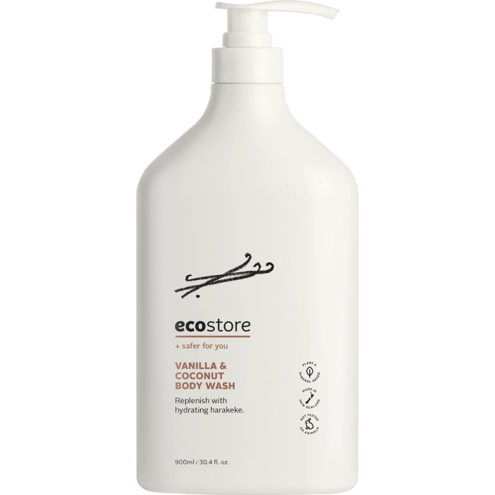 Ecostore Body Wash Vanilla & Coconut 900ml