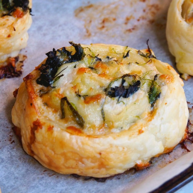 Chicken & Spinach Scrolls