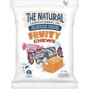 The Natural Confectionery Co. Fruity Chews Lollies 180g