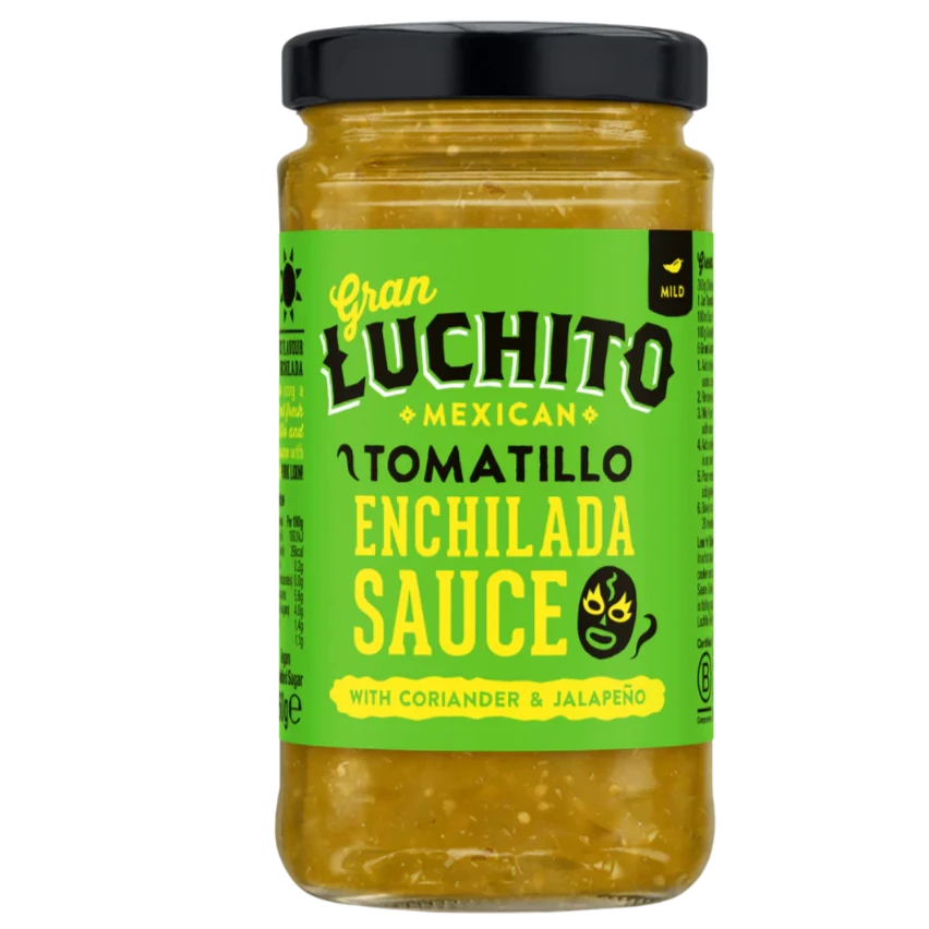 Gran Luchito Tomatillo Enchilada Cooking Sauce 360g
