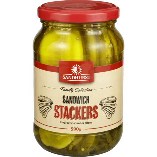 Sandhurst Pickled Sandwich Stackers 500g