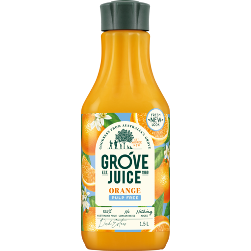 Grove Orange Juice Pulp Free  1.5L