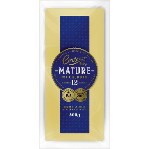 Brownes Mature Cheddar Cheese 400g