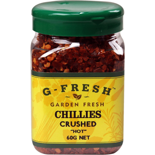 G-Fresh Chillies Crushed Hot 60g