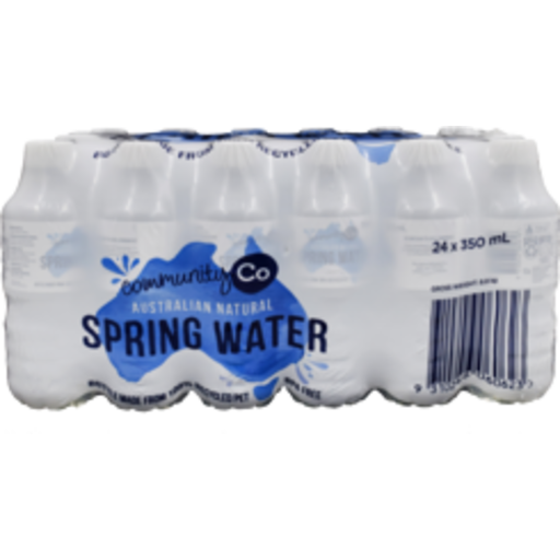 Community Co Mini  Spring Water 24x350ml