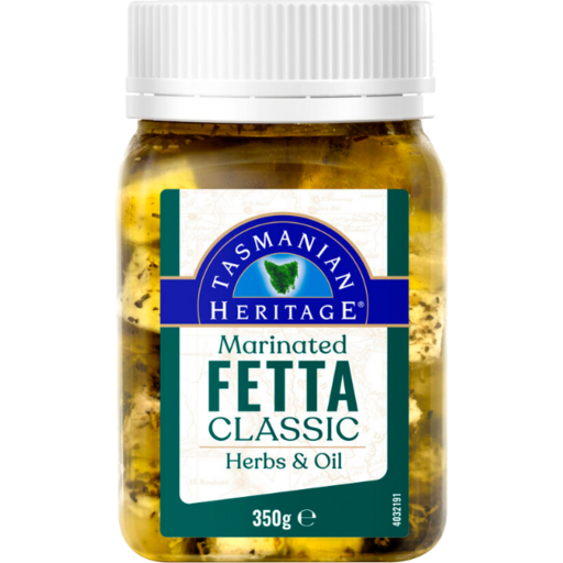 Tasmanian Heritage Marinated Feta 350g