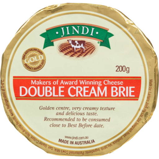 Jindi Brie Double Cream 200g