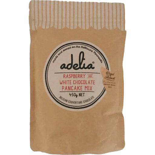 Adelia White Chocolate & Raspberry Pancake Mix 450g