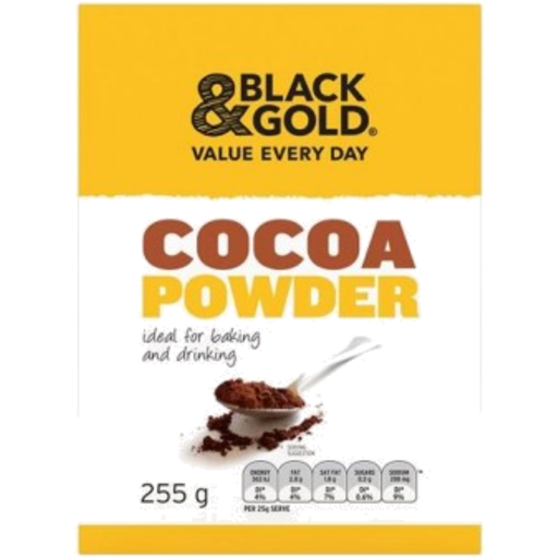 Black & Gold Cocoa powder 255g