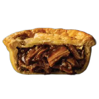 Slow Cooked Beef, Caramelised Onion & Cab Sav Pie 200g