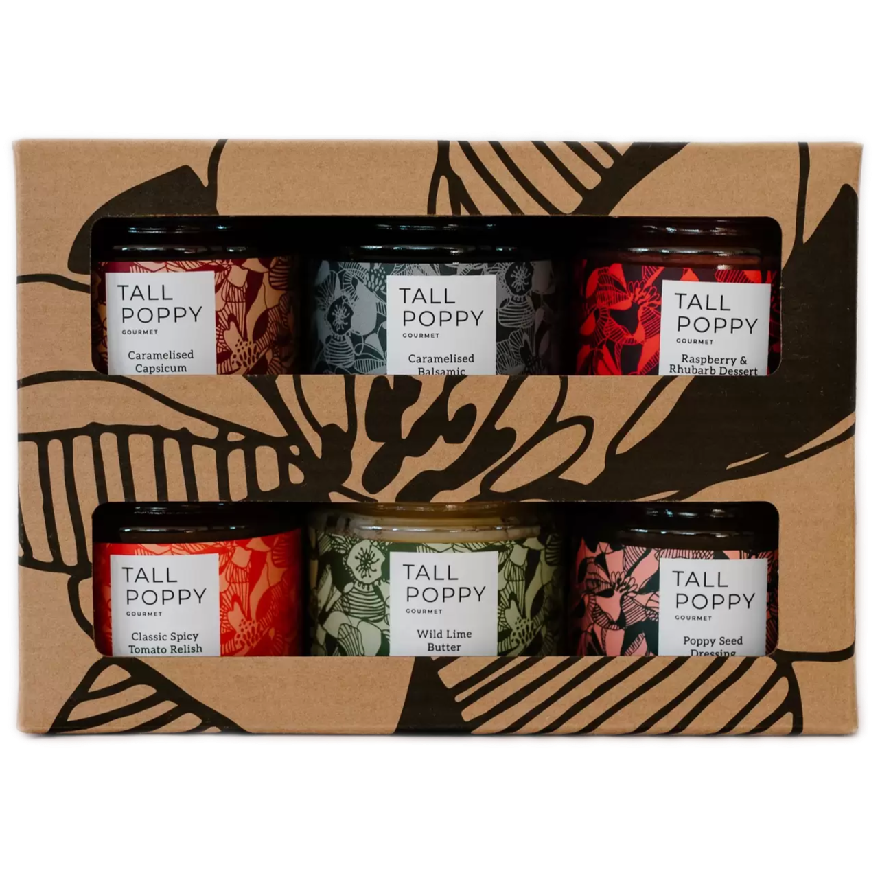 Tall Poppy Relish Gift Pack 6 x 125g