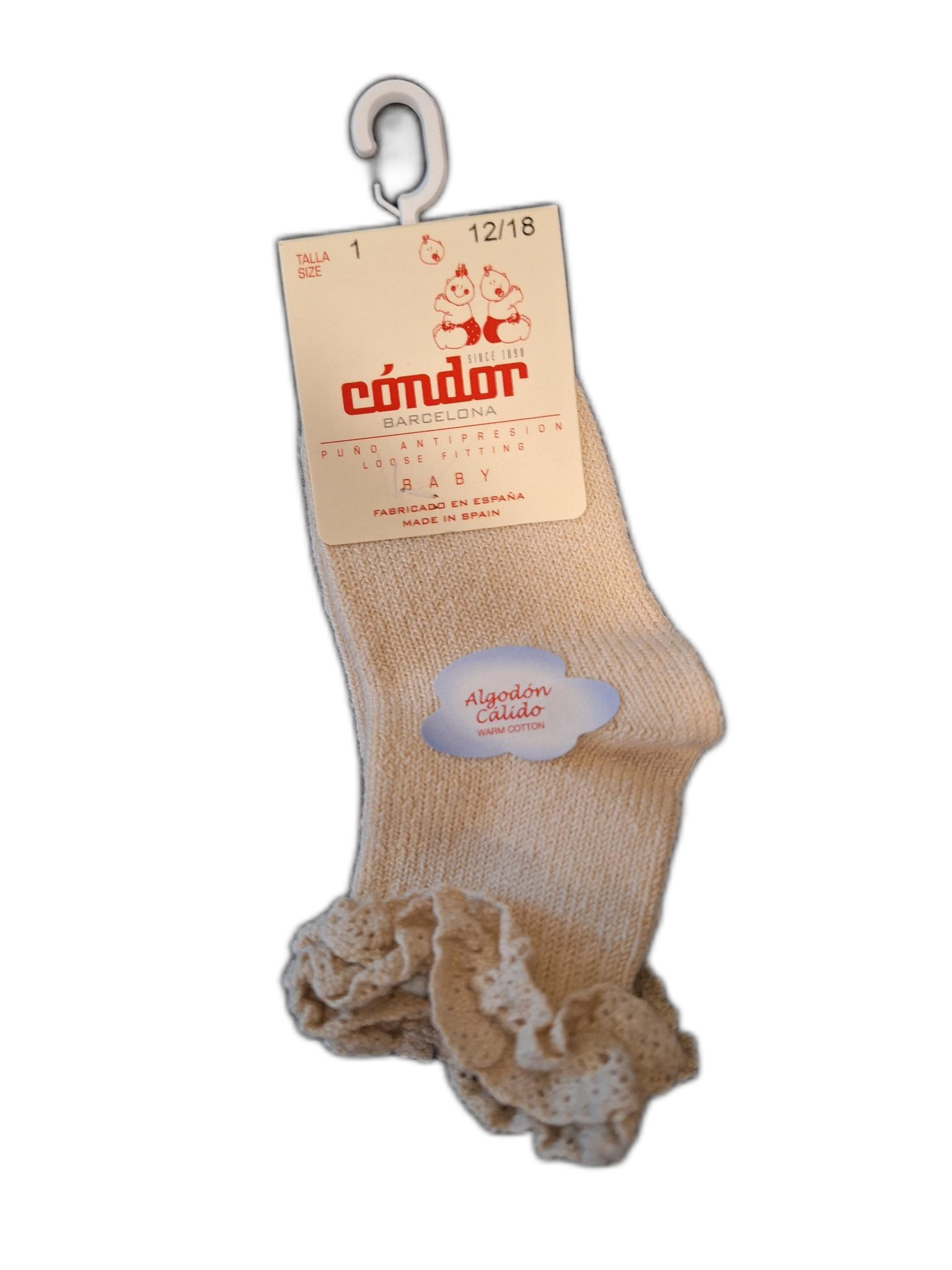 Condor Baby Sock with Frill