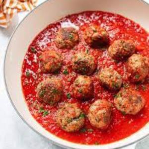 C&Co Gluten Free Saucy Italian Meatballs Medium (18 meatballs)