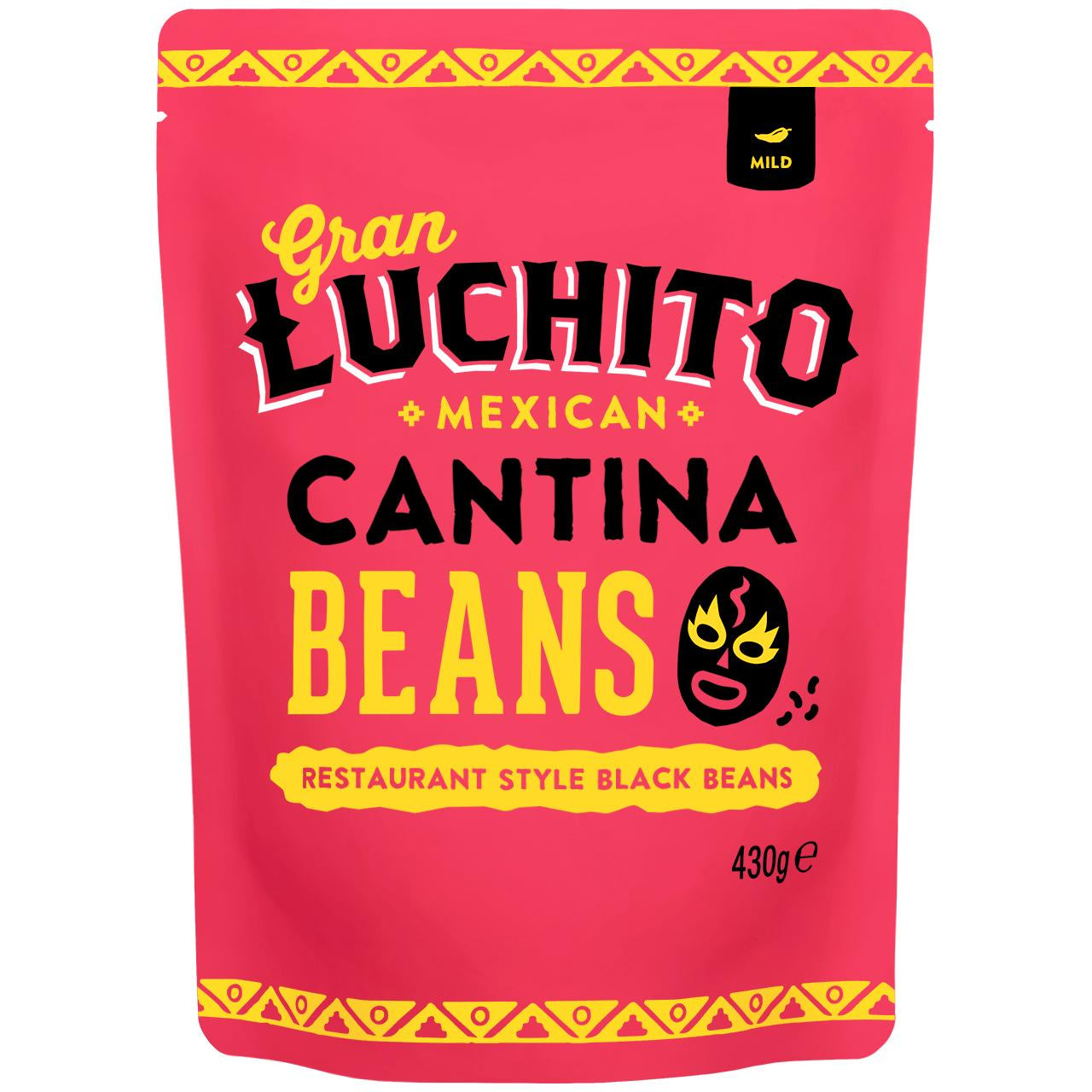 Gran Luchito Cantina Black Beans 430g