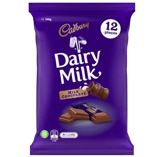 Cadbury Dairy Milk Chocolate Share Pack 144g