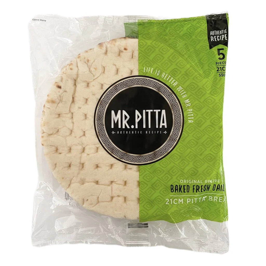 Mr Pitta 19cm Pitta Bread 500g 5pk