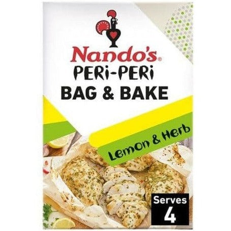 Nando's Peri-peri  Bag & Bake Lemon & Herb Spice 20g