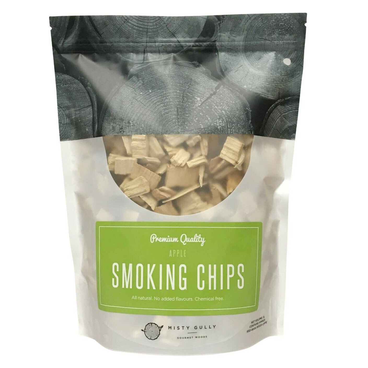 Misty Gully Apple Smoking Wood Chips 750g