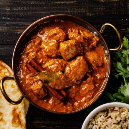 Tikka Masala with Rice & Roti - Single Serve