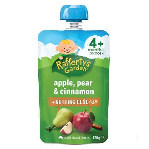 Rafferty's Garden Apple, Pear & Cinnamon Pouch 4mths+