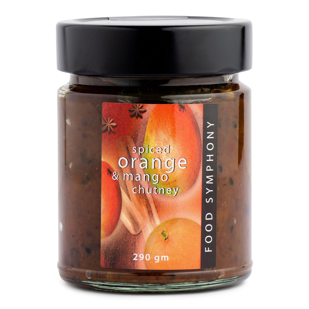 Food Symphony Spiced Orange and Mango Chutney 290g