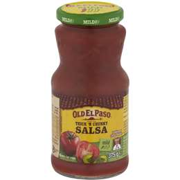 Old El Paso Mild Salsa Thick & Chunky 375g