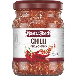 Masterfoods Finely Chopped Chilli 160g