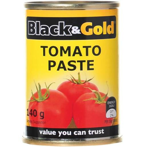 Black & Gold Tomato Paste 140g