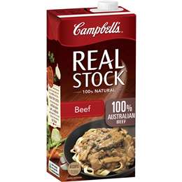 Campbells Real Beef Stock Liquid 1L