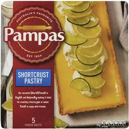 Pampas Shortcrust Pastry 1kg 5 sheets