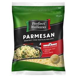 Perfect Italiano Grated Parmesan Cheese 125g