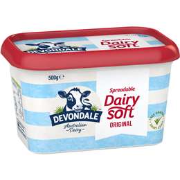 Devondale Dairy Soft Butter 500g