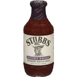 Stubbs Sticky Sweet Sauce 510g