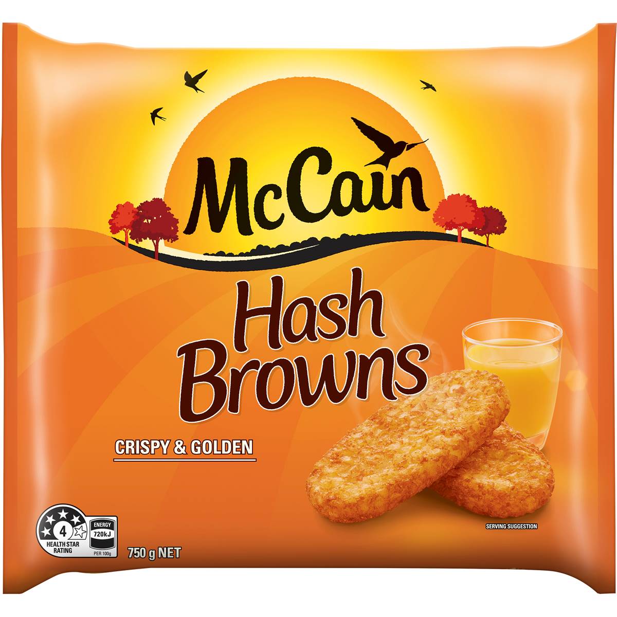 McCain Hash Browns 750g