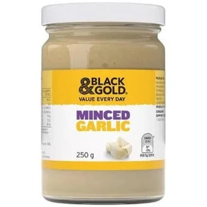 Black & Gold Minced Garlic 250g