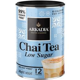 Arkadia Chai Tea Low Sugar 240g