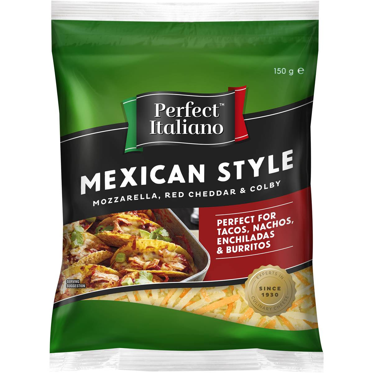 Perfect Italiano Mexican Shredded Cheese 150g